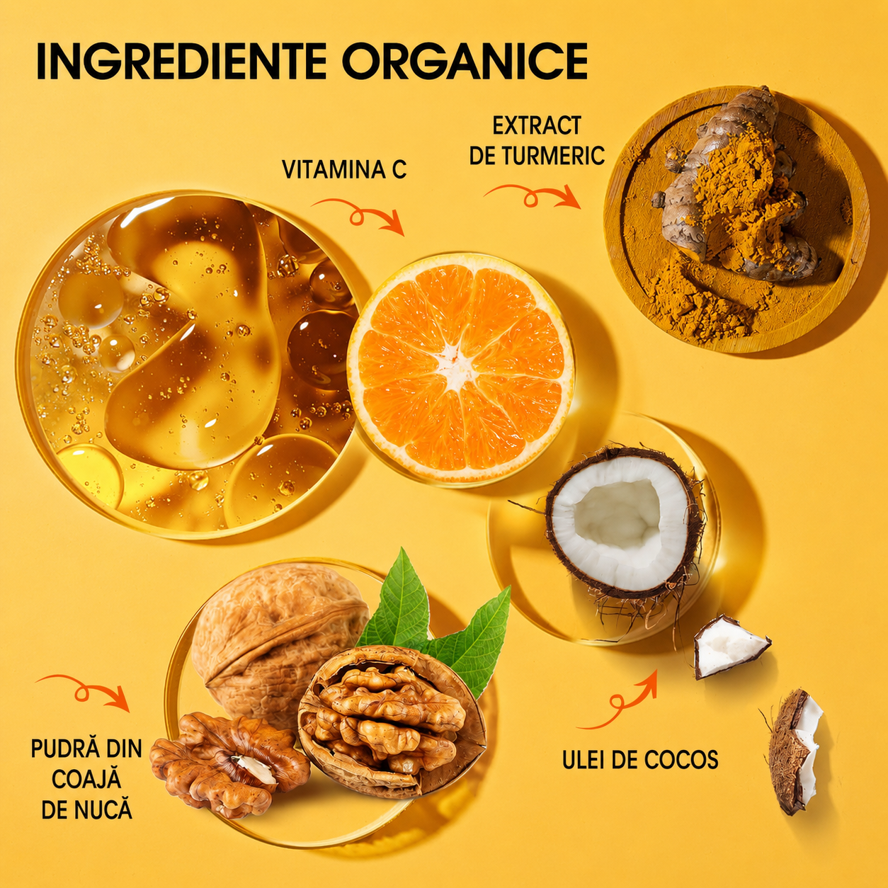 Scrub Natural cu Turmeric