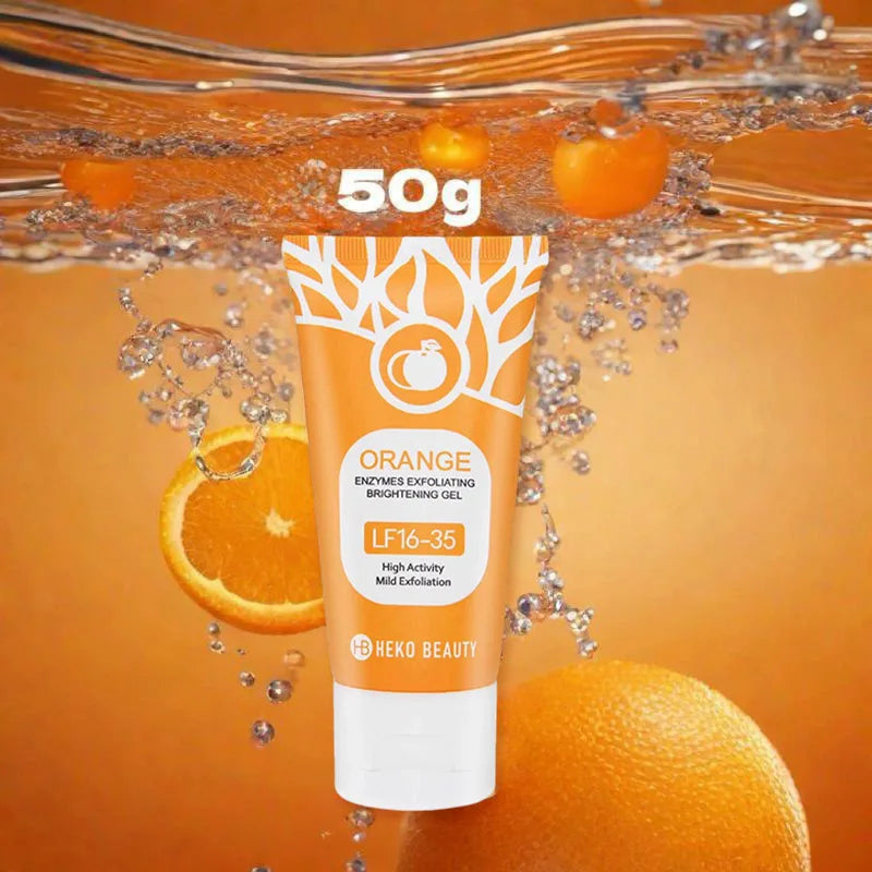 Gel exfoliant cu portocale