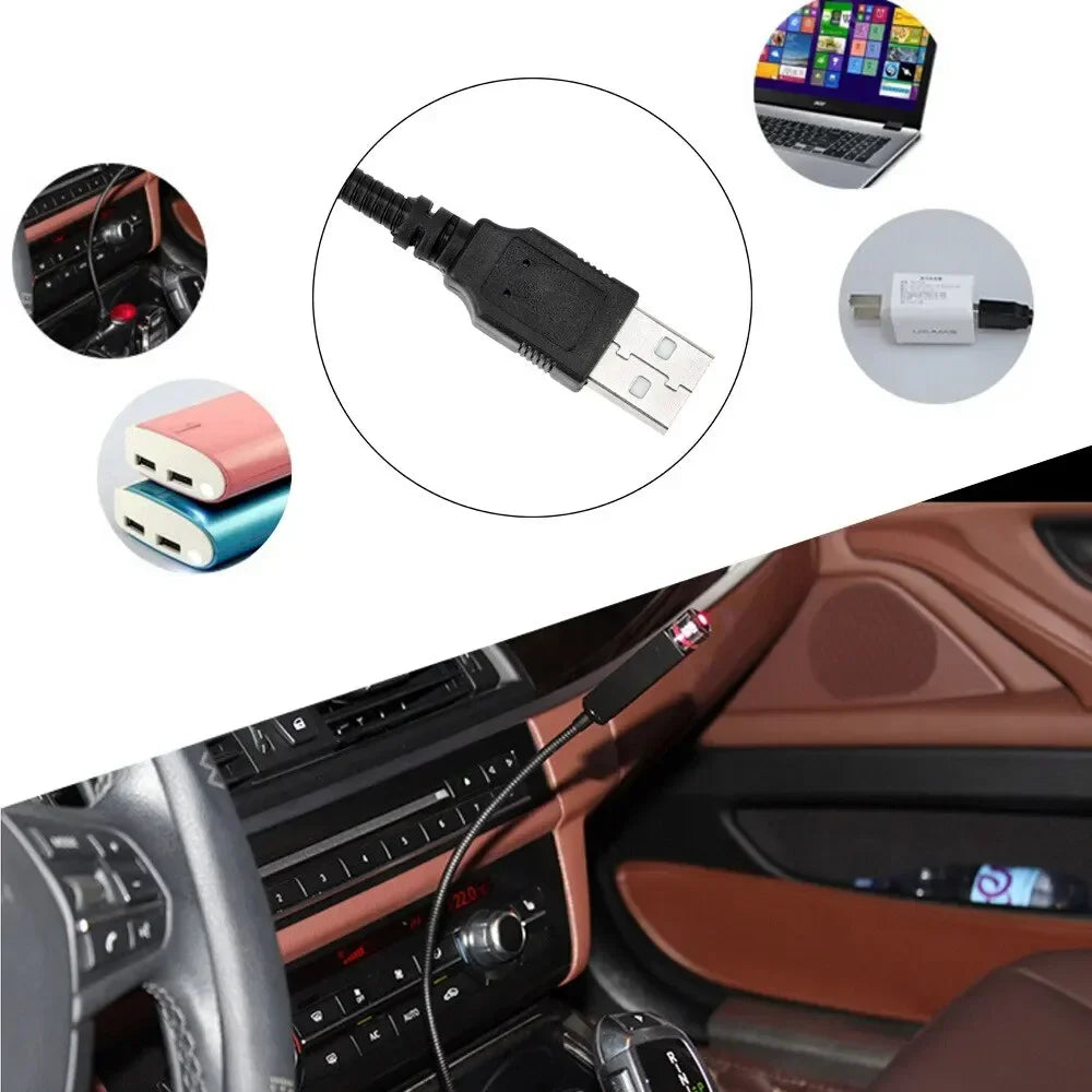 Proiector auto USB LED