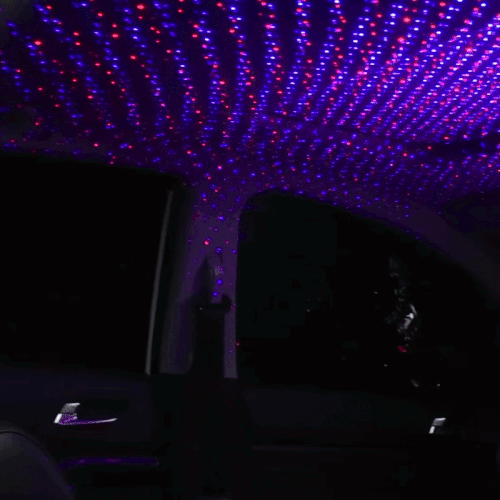 Proiector auto USB LED